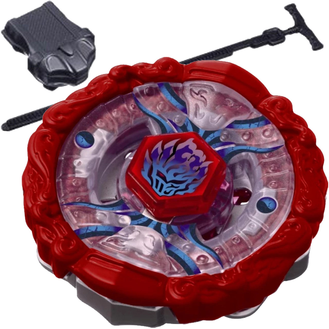 Fusion Hades / Firefuse Darkhelm AD145SWD Metal Fury Beyblade Starter BB-123